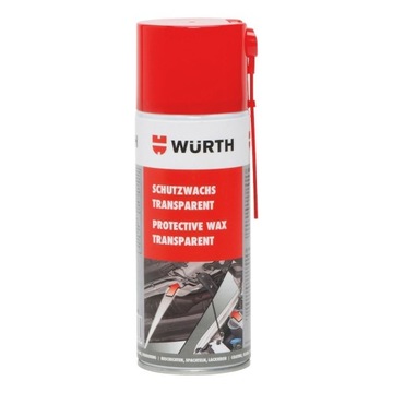 Wosk ochronny w sprayu Wurth 400 ml bezbarwny