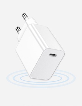 СЕТЕВОЕ ЗАРЯДНОЕ УСТРОЙСТВО USB-C 20 ВТ ДЛЯ IPHONE 12 13 14 15 PRO MAX SAMSUNG
