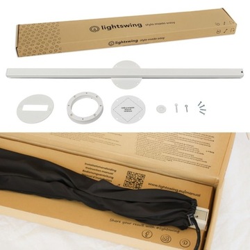 Lightswing Single 90 Подвесная система для одного светильника