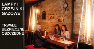 Lampa Grzewcza Promiennik Ciepła Gazowy VESUV 11kw