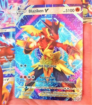 КАРТОЧКИ POKEMON DIAMOND блестящие разноцветные 10 шт.