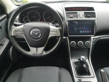 Mazda 6 II Kombi 2.0 MZR-CD 140KM 2008 Mazda 6 2.0 D 140KM Klimatronik Nawi Kamera Alu, zdjęcie 13