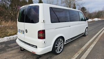 Volkswagen Caravelle T5 Caravelle Facelifting długi rozstaw osi 2.0 TDI 140KM 2011 Vw t5.1 2,0tdi 140KM DSG long Skóry Alkantary Gwint Alu 20&quot; audio JEDYNY!!!, zdjęcie 2