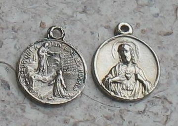 medalik Jezus MB Lourdes