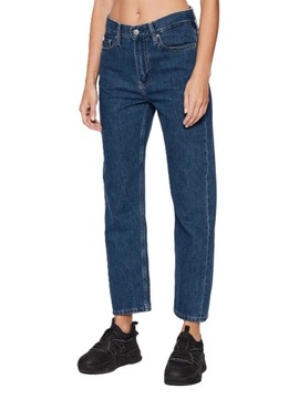 CALVIN KLEIN JEANS - SPODNIE JEANSOWE DAMSKIE 28