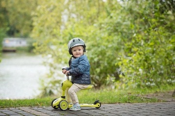 СКУТЕР Scoot And Ride и RIDE 2 в 1 Highwaykick 1 лимон, 1–5 лет, складной