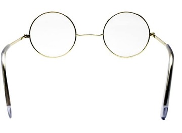 ЗОЛОТЫЕ ОЧКИ САНТЫ, настоящие линзы