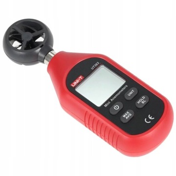 PROFESJONALNY WIATROMIERZ ANEMOMETR Z TERMOMETREM CYFROWY UNI-T UT363
