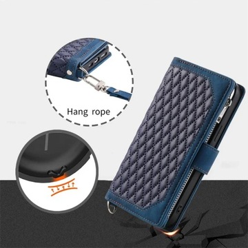 Portfel na zamek błyskawiczny etui na karty do Samsung Galaxy Note 20 Ultra
