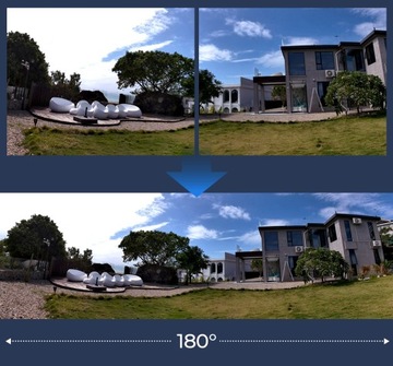 Белая камера Solar2 6W Reolink DUO 2 IP WiFi 180° для наружного наблюдения