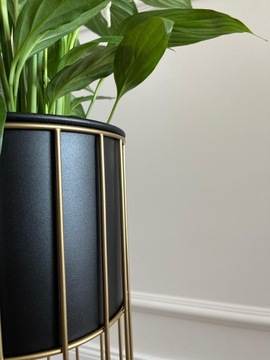 Металлическая подставка для цветов GOLD Design LOFT, 42 см