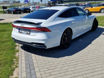 Audi A7 C8 Sportback 3.0 55 TFSI 340KM 2021 Audi A7 Sportback 3.0tfsi 340KM Mod.2022 Biała, zdjęcie 35