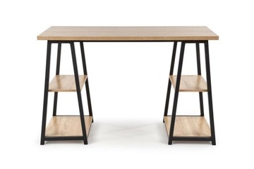 ДУБ СОНОМА СТОЛ - ЧЕРНЫЙ МОДЕРН