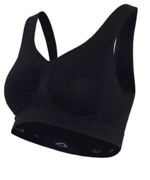 CARRIWELL BEZSZWOWY BIUSTONOSZ CIĄŻOWY CZARNY M