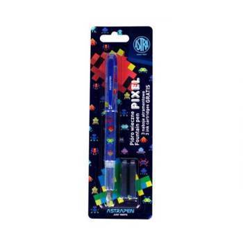 ASTRA PIÓRO MŁODZIEŻOWE PIXEL BLISTER + 3 NABOJE 9608300000