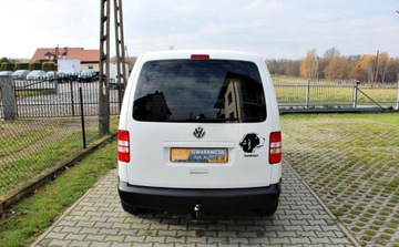 Volkswagen Caddy III Kombi Facelifting 1.6 TDI 102KM 2013 Volkswagen Caddy 1.6d Klimatyzacja Alufelgi Hak Gwarancja 1 rok w cenie, zdjęcie 5