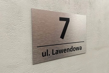 табличка АДРЕСНАЯ табличка, номер дома, алюминий