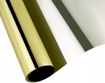 FOLIA DO SZYB LUSTRZANA LUSTRO WENECKIE ZŁOTA