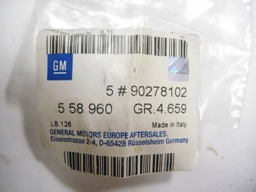 Зажим суппорта OPEL CHEVROLET SAAB 900 9-3 090278102