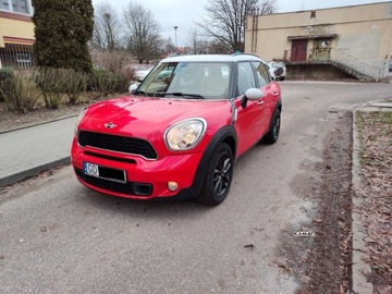Mini Countryman R60 Crossover 2.0 D DPF 143KM 2011 MINI Countryman Mini Countryman 2,0 D Wersja S Niski Przebieg Zamiana 2.0, zdjęcie 8