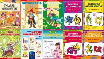 Ortografia dla dzieci SZK PODST / ZESTAW KSIĄŻEK