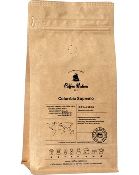 Kawa ziarnista Coffee Nation Columbia 1 kg