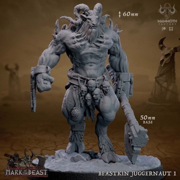 Beastkin Juggernaut #1 - Mammoth Factory - Druk 3D