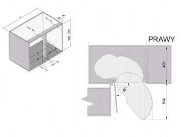 СУМКА CARGO CORNER MAGIC BAG 1200 ММ С ПОВОРОТОМ И ТОРМОЗОМ АНТРАЦИТОВЫЙ AMIX ACCES