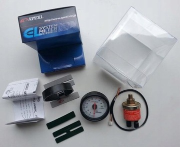 APEXI ELII стиль ДАВЛЕНИЕ МАСЛА 60 мм БЕЛЫЙ