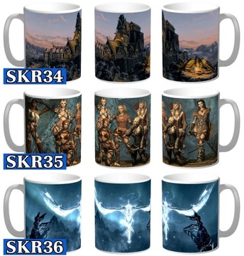 КРУЖКА The Elder Scrolls V: Skyrim Подарок + имя БЕСПЛАТНЫЙ КАРТОН ДЛЯ ФАНАТЕЛЯ
