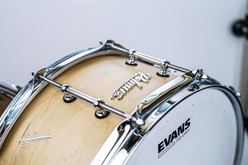 Polmuz model 1 Maple 14x5,5 Marching Snare - werbel marszowy satin natural