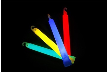 ŚWIATŁO OŚWIETLENIE CHEMICZNE LIGHTSTICK ŚWIECĄCY PATYK HELIKON ŻÓŁTE