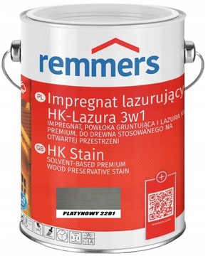 REMMERS HK-LASUR LAZURA DO ELEWACJI 20L PLATYNOWY