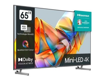 Telewizor HISENSE 65U6KQ MINILED VIDAA 4K HDR10