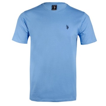 T-shirt Męski U.S. POLO ASSN. US16467 Błękitna