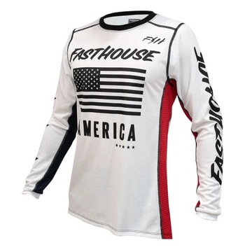 Футболка Bmx FASTHOUSE Downhill MTB Enduro Moto Jersey Off Road, длинный мот