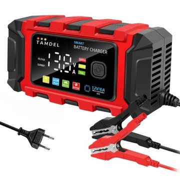 Ładowarka do akumulatora żelowego AGM 12V 2-150Ah funkcja naprawy automat