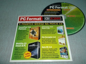 PC FORMAT 9 / 2009 - Płyta od czasopisma - CD