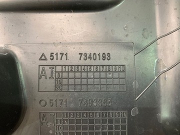 BMW 7 G11 G12 PODBĚH LEVÝ PŘEDNÍ DÍL 7340193