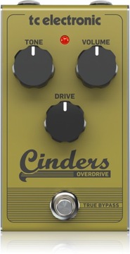 TC Electronic Cinders Overdrive Efekt typu overdr