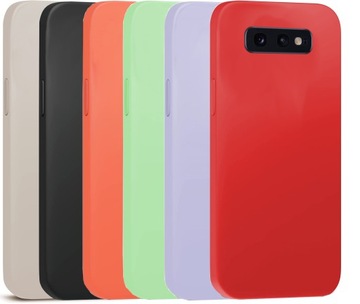 ETUI DO SAMSUNG S10E SILIKON KOLOR SOFT CASE+SZKŁO