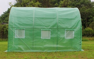 САДОВАЯ ТЕПЛИЧНАЯ ТУННЕЛЬ 8М2 4x2x2m ДЛЯ ОВОЩЕЙ БОЛЬШАЯ ПАЛАТКА ИЗ ФОЛЬГИ