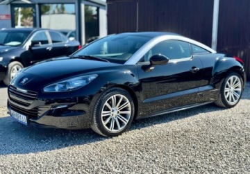 Peugeot RCZ Coupe Facelifting 1.6 THP 155KM 2013 Peugeot RCZ 1.6T 156KM Onyx Navi PDC Skora BiXenon czarna podsufitka bezwy, zdjęcie 3