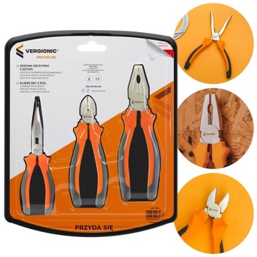 KOMBINERKI ZESTAW SZCZYPCE OBCINACZKI KLESZCZE