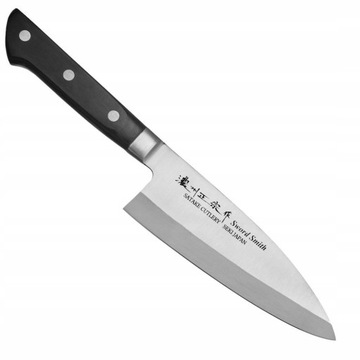 Satake Katsu Japoński Ostry Nóż Kuchenny Do Filetowania Deba 56-58 HRC 16cm