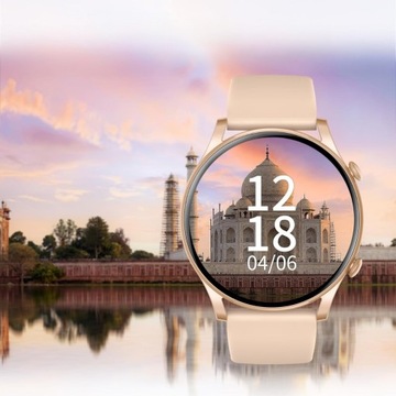 SMARTWATCH ZEGAREK DAMSKI POLSKIE MENU CIŚNIENIE ROZMOWY 3paski SMART WATCH