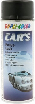 DUPLI-COLOR CAR'S LAKIER CZARNY PÓŁMAT SPRAY 400ML