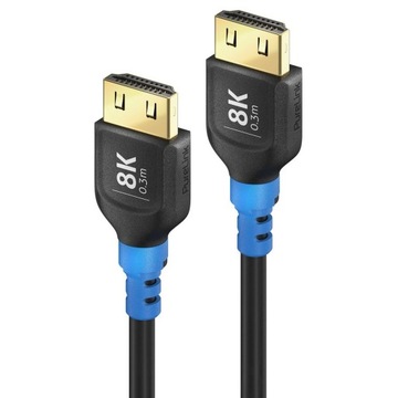 PURELINK FIH100-003 FLEXINSTALL KABEL HDMI 2.1 8K UHD-2 60Hz 48Gbps 0,3m