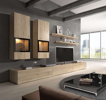Meblościanka BAROS san remo modernistyczny design