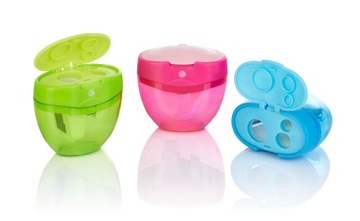 Точилка тройная, контейнер для мелков Jumbo ASTRA.